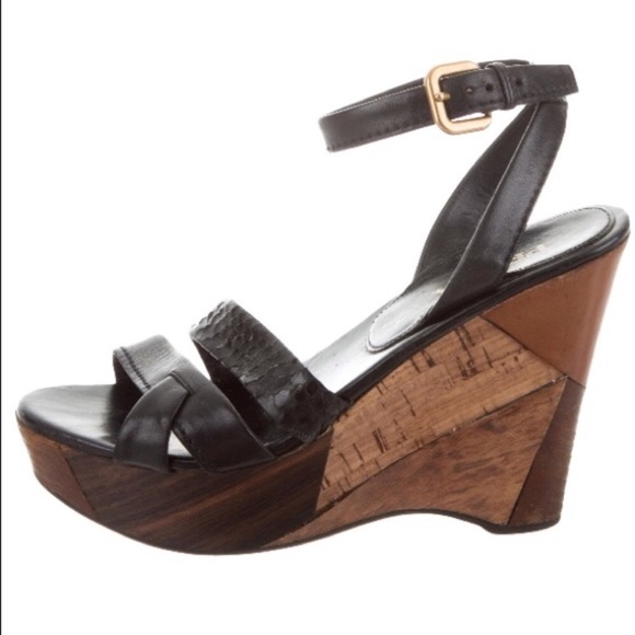 Authentic Prada Wedges - Picture 2 of 11
